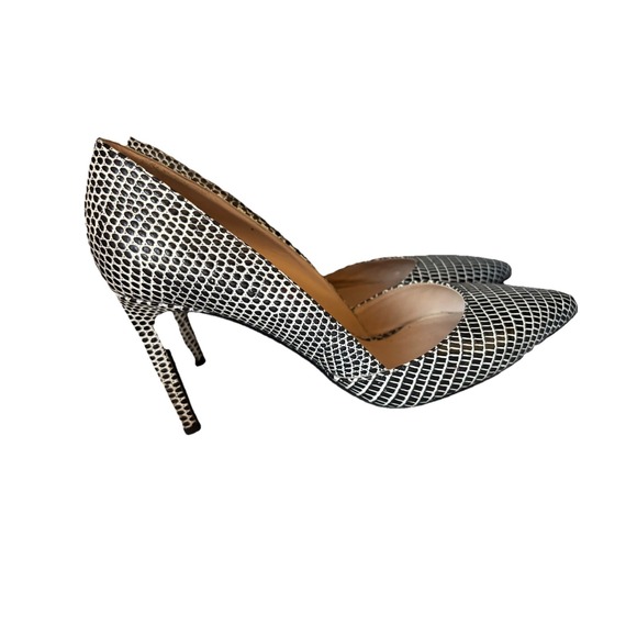 DVF Diane Von‎ Furstenberg Lille Heels Pumps 7M Career Office Night Out Sleek - Picture 1 of 12